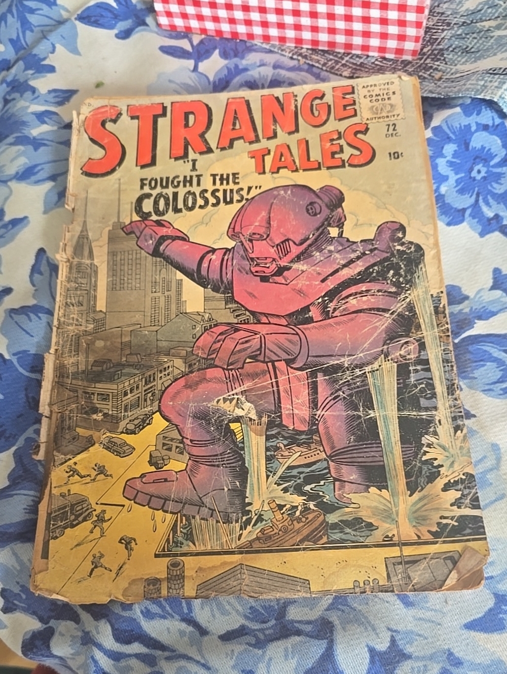 STRANGE TALES # 72 (1959) PRE-SUPERHEROES KIRBY DITKO MARVEL ATLAS As Is